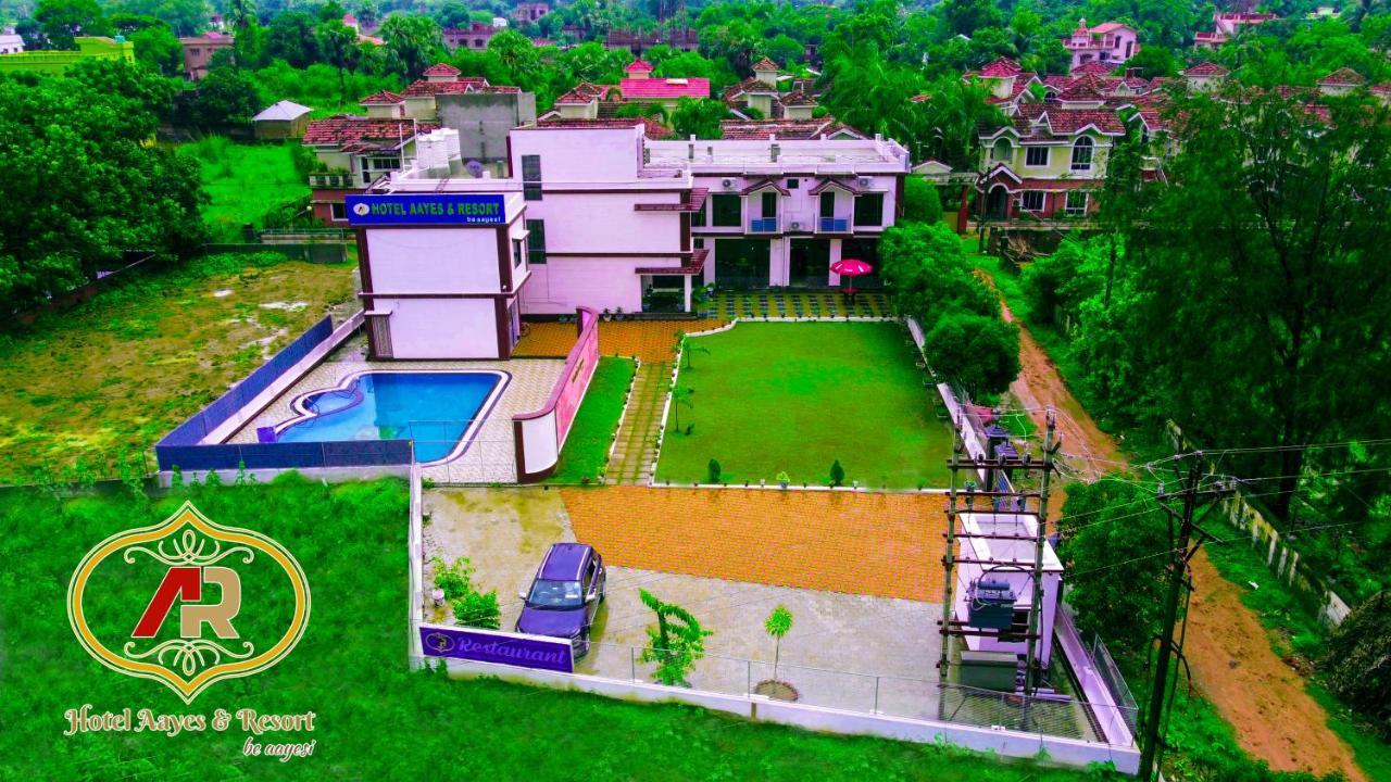Hotel Aayes And Resort Shanti Niketan Luaran gambar